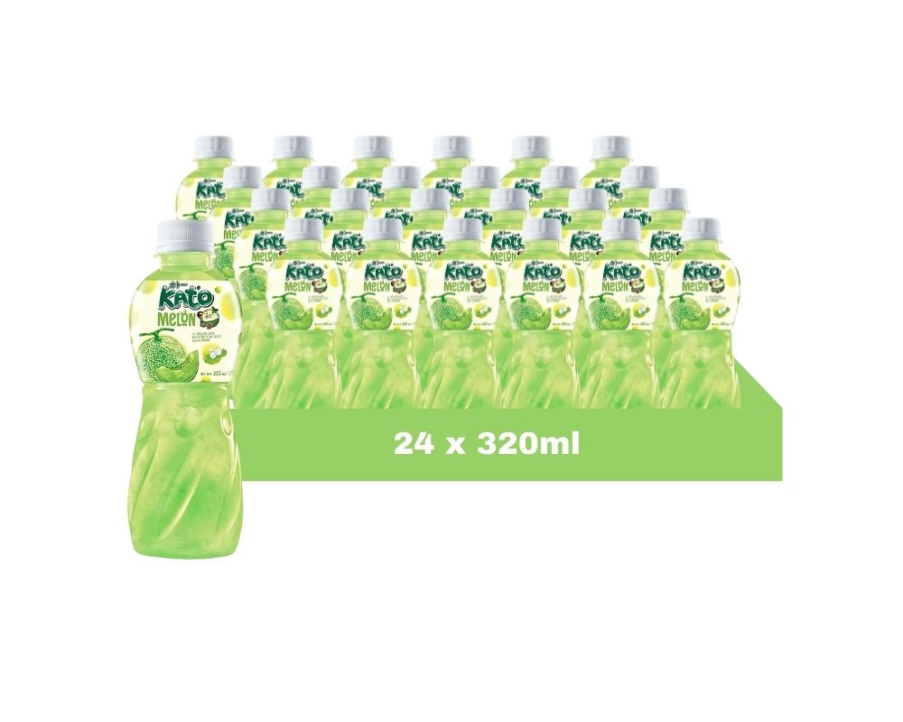 Kato Nata De Coco Melon Juice 320ML (Case of 24)