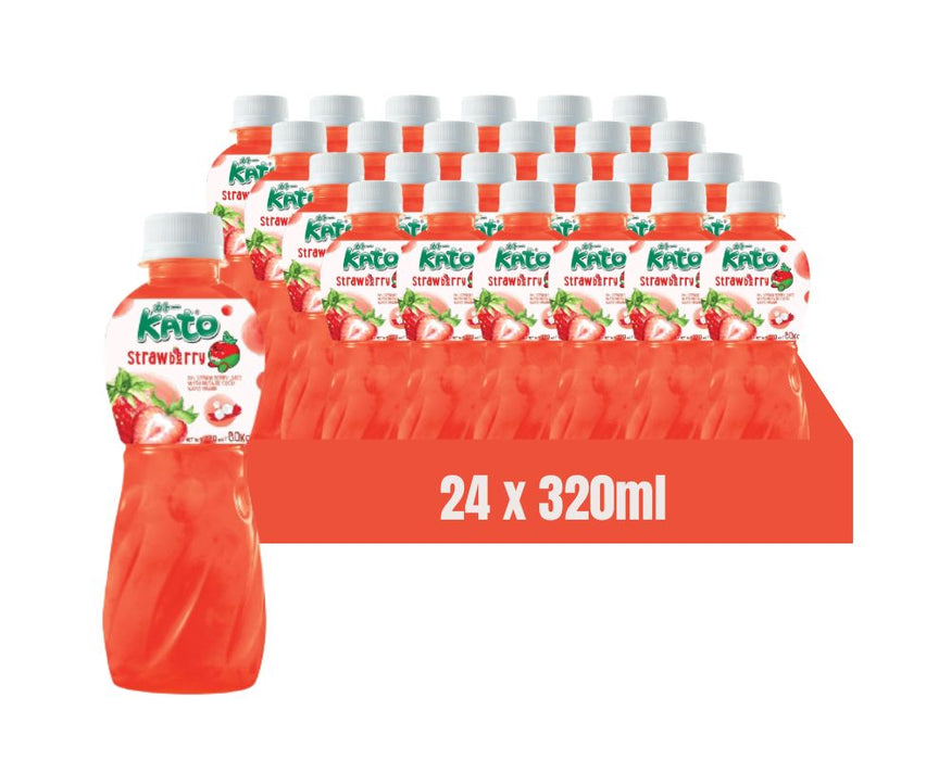 Kato Nata De Coco Strawberry 320ml (Case of 24)