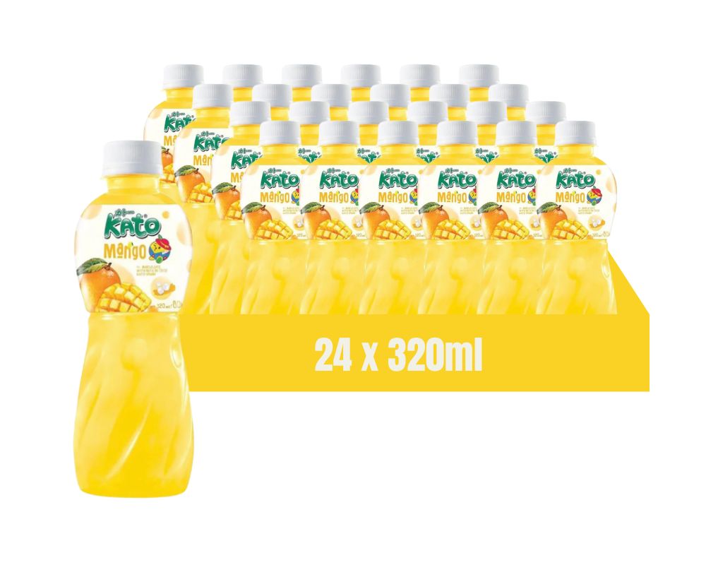 Kato Nata De Coco Mango Juice 320ml (Case of 24)
