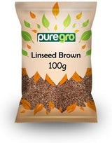 Puregro Brown Linseed 100g