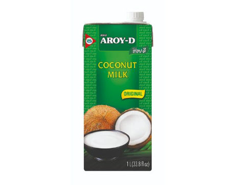 Aroy-D Coconut Milk Tetra Pack 1L (Case of 12)