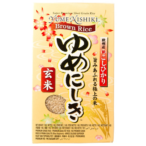 Yumenishiki Brown Rice 1KG
