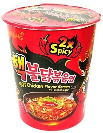 Samyang Hot Chicken Ramyun (Double Spicy) Cup 70G - World Food Shop