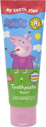 Peppa Pig Toothpaste Kids Bubblegum Flavour 75ML