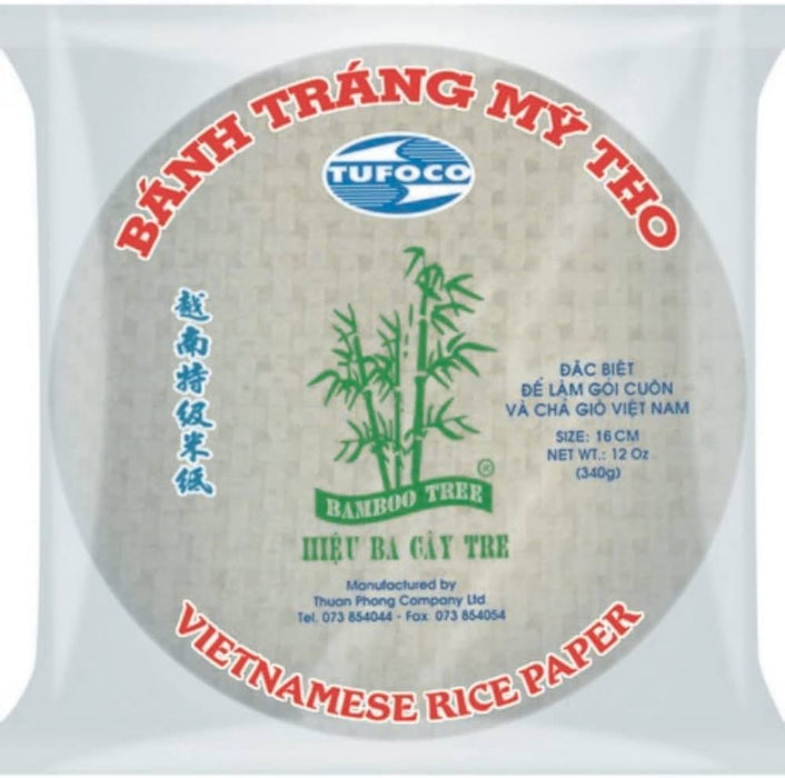 Bamboo Tree Rice Paper 16CM (Case of 44)