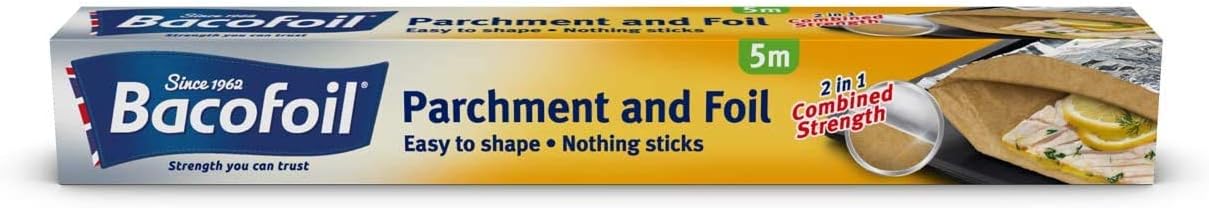 Bacofoil 2 In 1 Parchment & Foil 300MM X 5M (Case of 24)