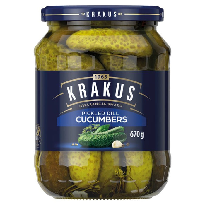 Krakus Dill Pickled Cucumbers 670G