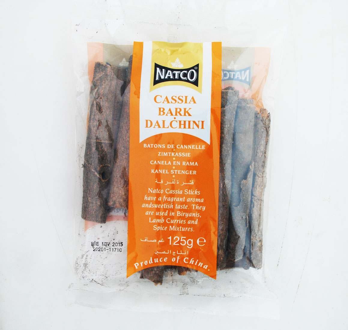 Natco Cassia Bark (Dalchini) 125G