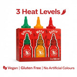 Flying Goose Sriracha Mixed Pack 3 x 100ml (Original, Mayo, Super Hot)