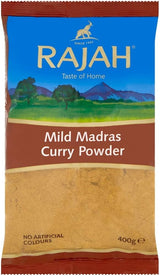 Rajah Mild Madras Curry Powder 400G