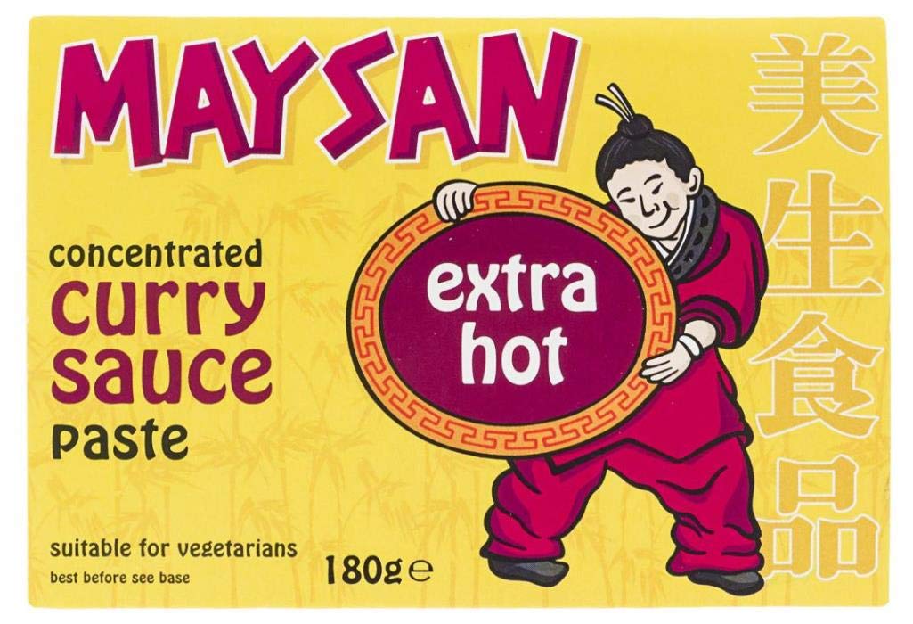 Maysan Extra Hot Curry Sauce Paste Concentrated 180g