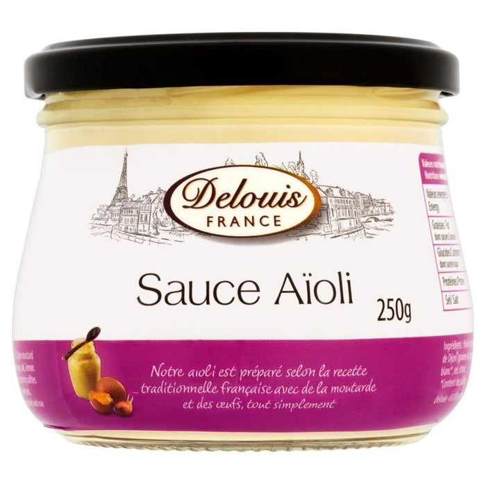 Delouis Aioli Garlic Mayonnaise 250G **Expiry 29 March 2024**