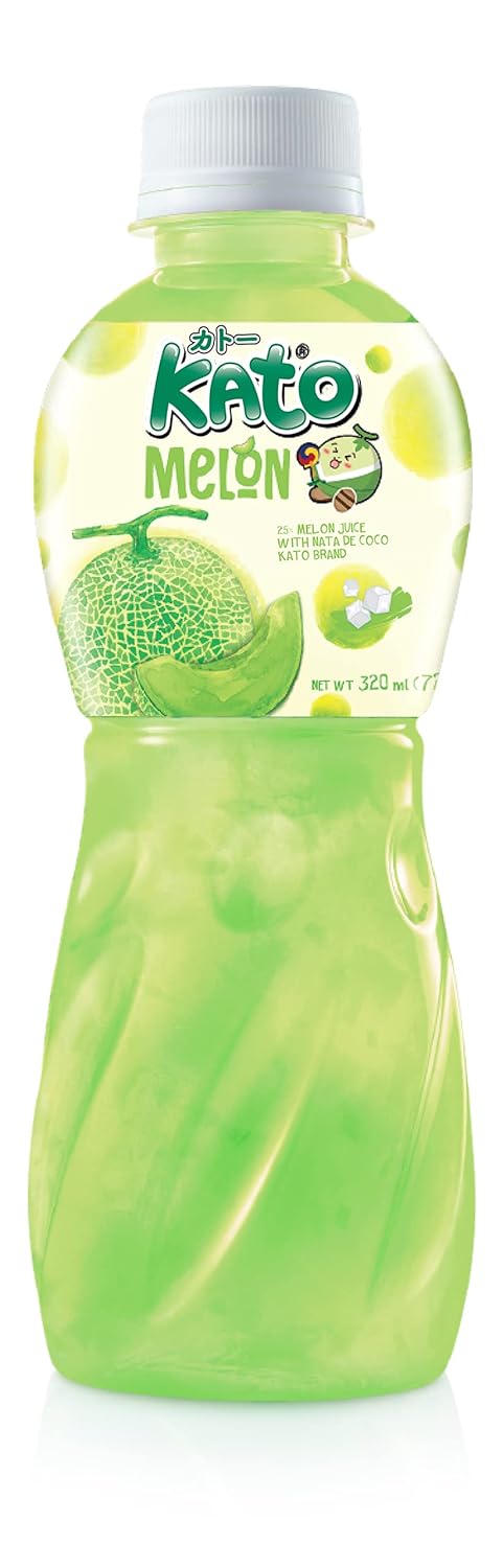 Kato Nata De Coco Melon Juice 320ML (Case of 24)