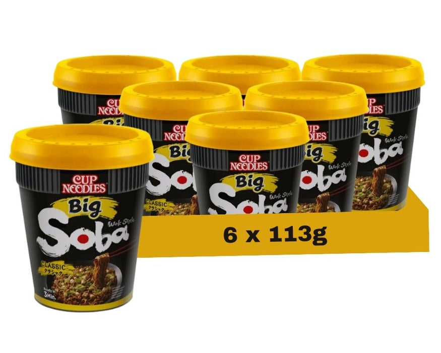 Nissin Soba Big Cup Classic 113G (Case of 6)