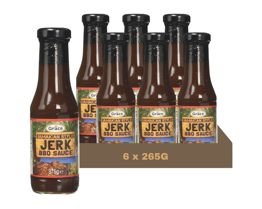 Grace Jerk BBQ Sauce 375G (Case of 6)
