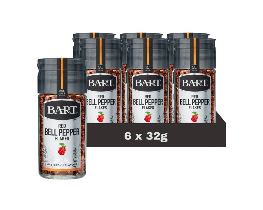 Bart Red Bell Pepper Flakes 32G (Case of 6)
