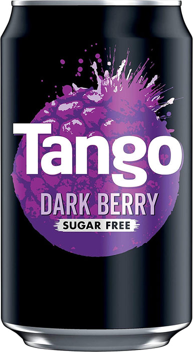 Tango Dark Berry Sugar Free Can 330ml (Case 24)