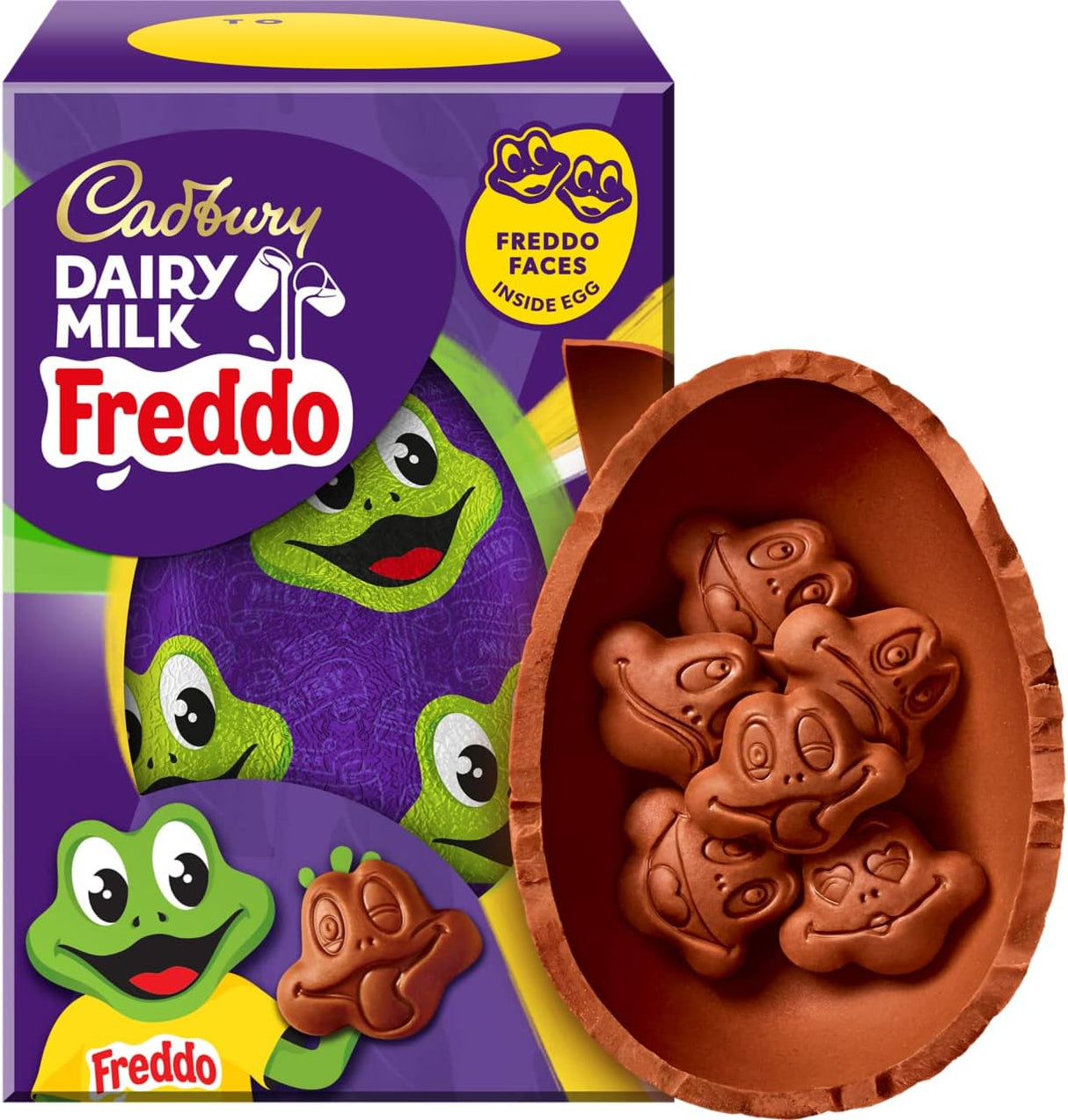 Easter Egg Bundle 2025 – Cadbury Caramel Nibbles 96g, Freddo 96g & White Buttons 98g