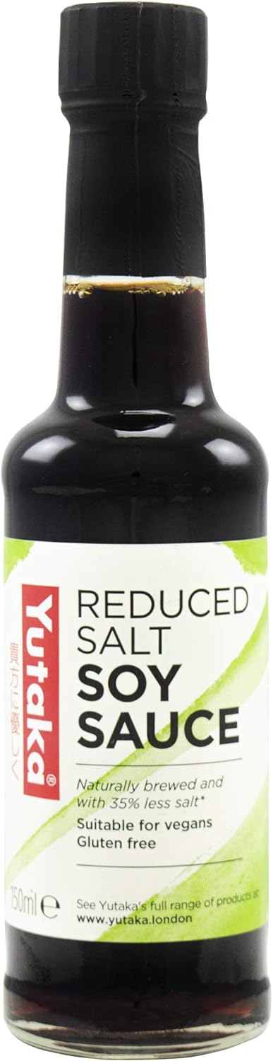 Yutaka Reduced Salt Gluten Free Soy Sauce 150ML