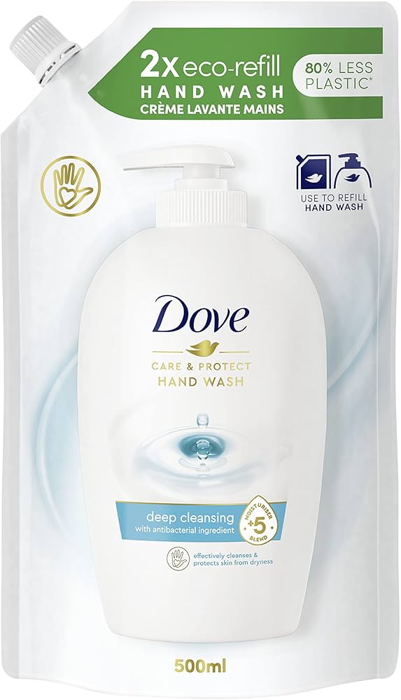 Dove Care & Protect Liquid Hand Wash Refill 500ML