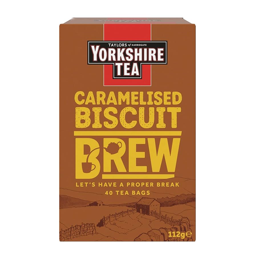 Yorkshire Tea Caramelised Biscuit Brew 40s
