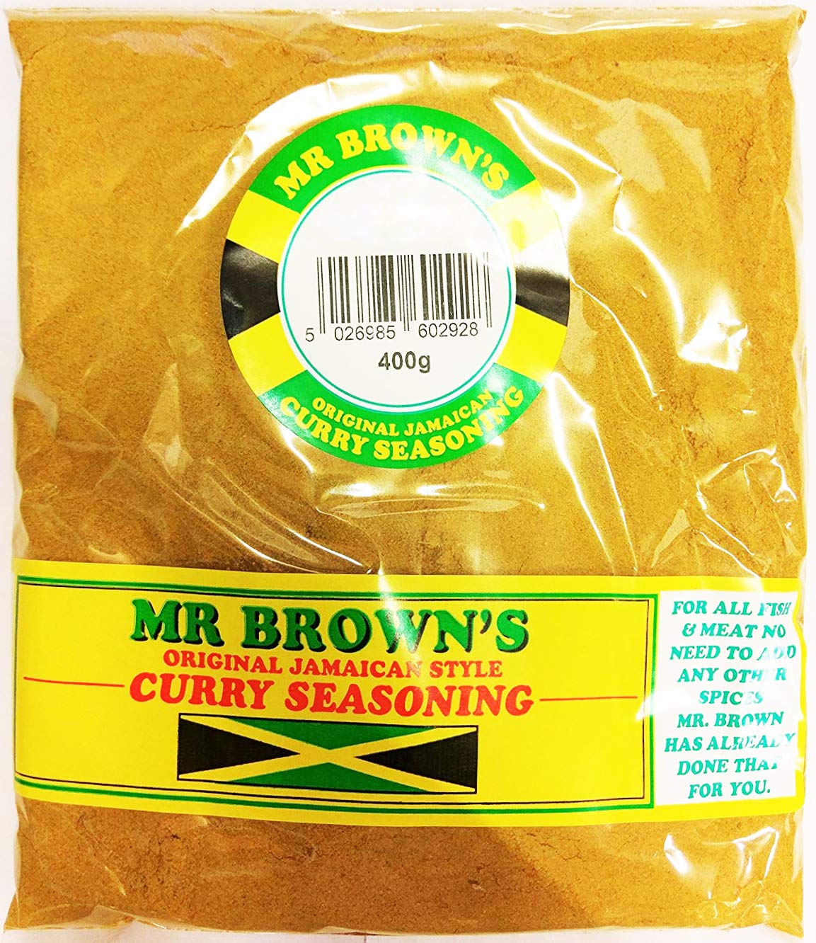 Mr Brown’s Curry Seasoning 400G (Case of 8)