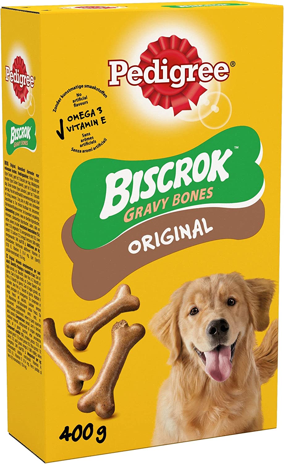 Pedigree Biscrok Gravy Bones 400G (Case of 12)