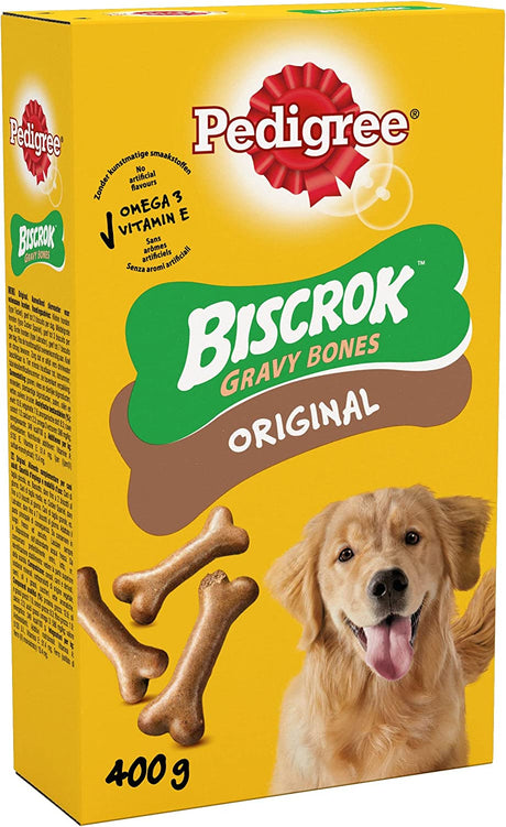 Pedigree Biscrok Gravy Bones 400G (Case of 12)
