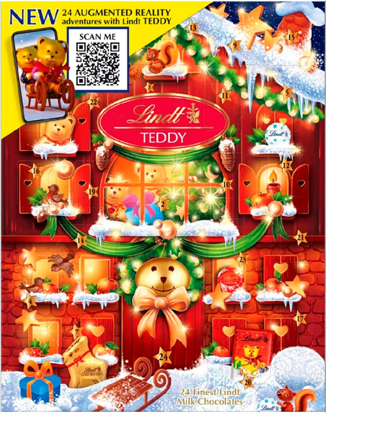 Lindt Teddy Advent Calendar 250G