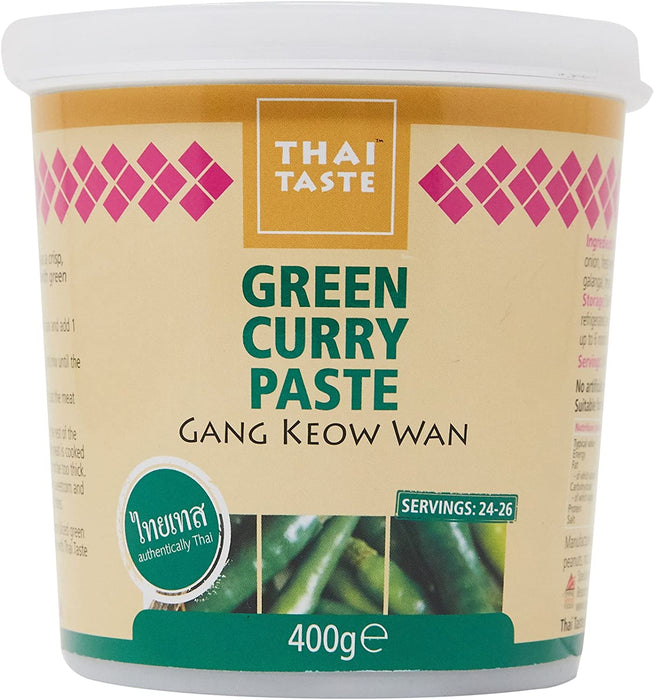 Thai Taste Green Curry Paste 400G (Case of 6)