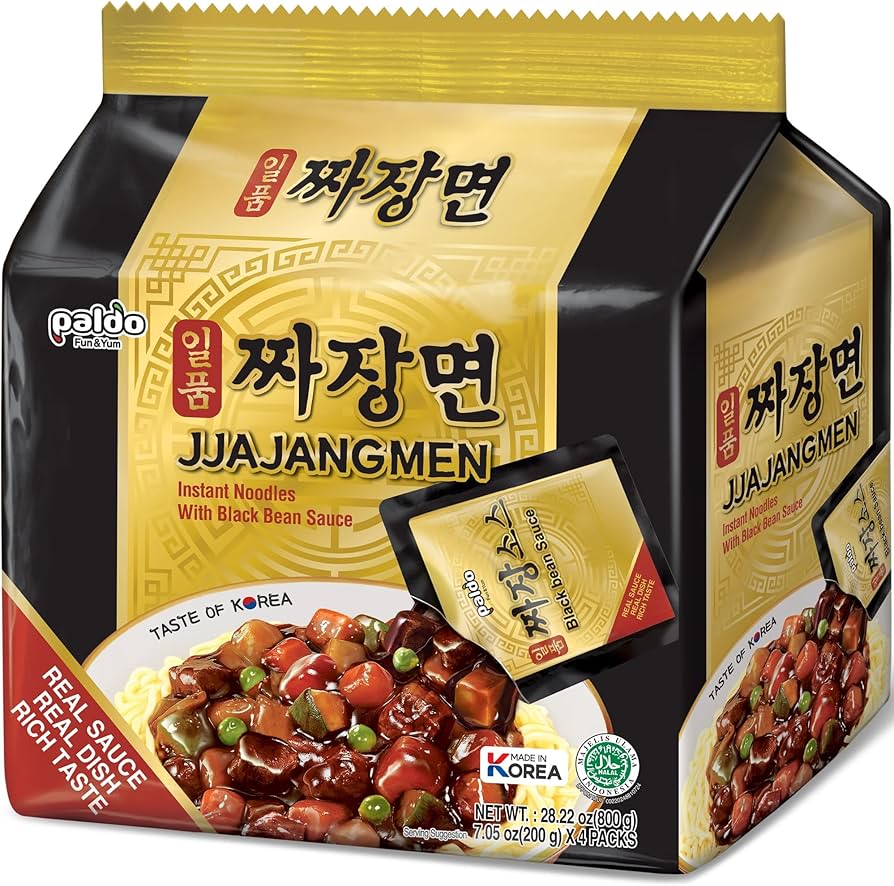 Paldo Jjajangmen 200g x 4 Packs