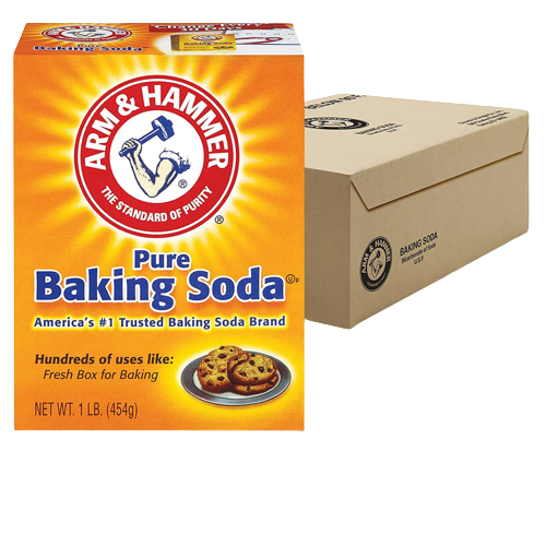 Arm & Hammer Pure Baking Soda 454G (1Lbs) (Pack of 12)