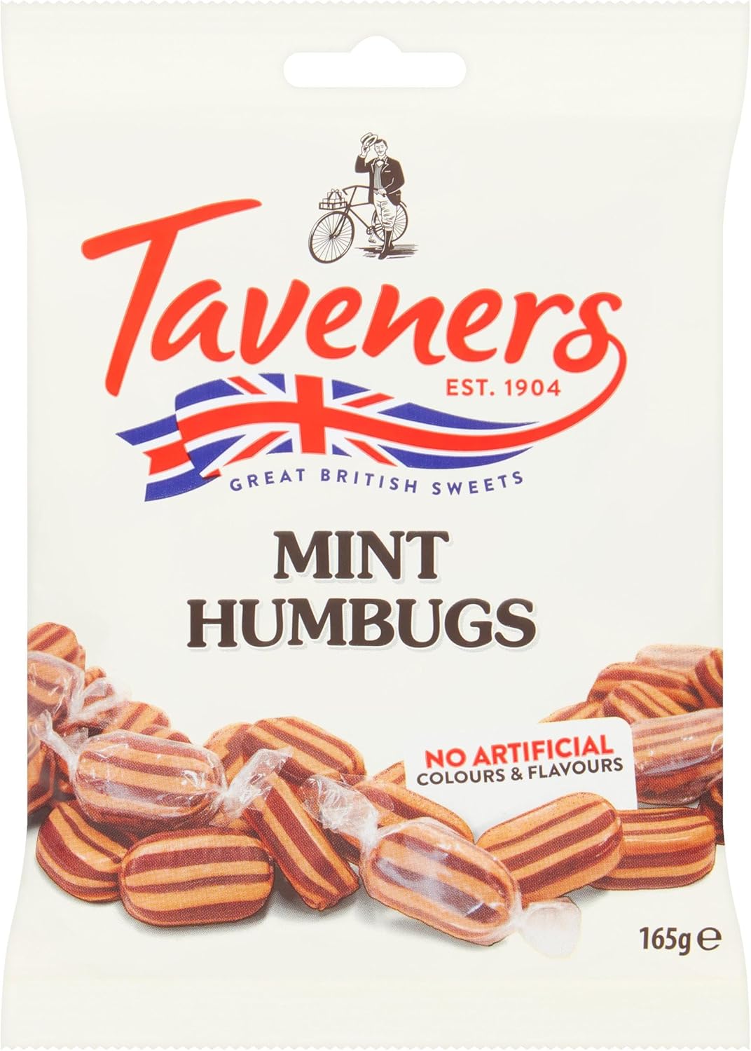 Taverners Mint Humbugs 165G
