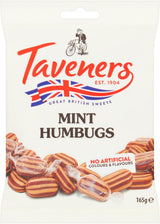 Taverners Mint Humbugs 165G