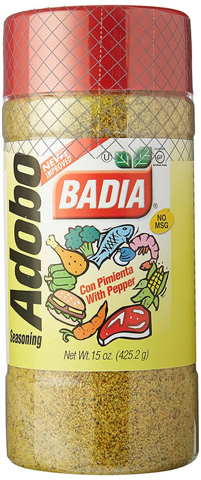 Badia Adobo With Pepper 425.2g (15oz) (Case of 12)