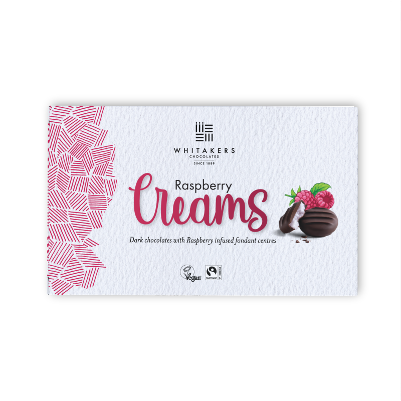 Whitakers Raspberry Fondant Creams 150G