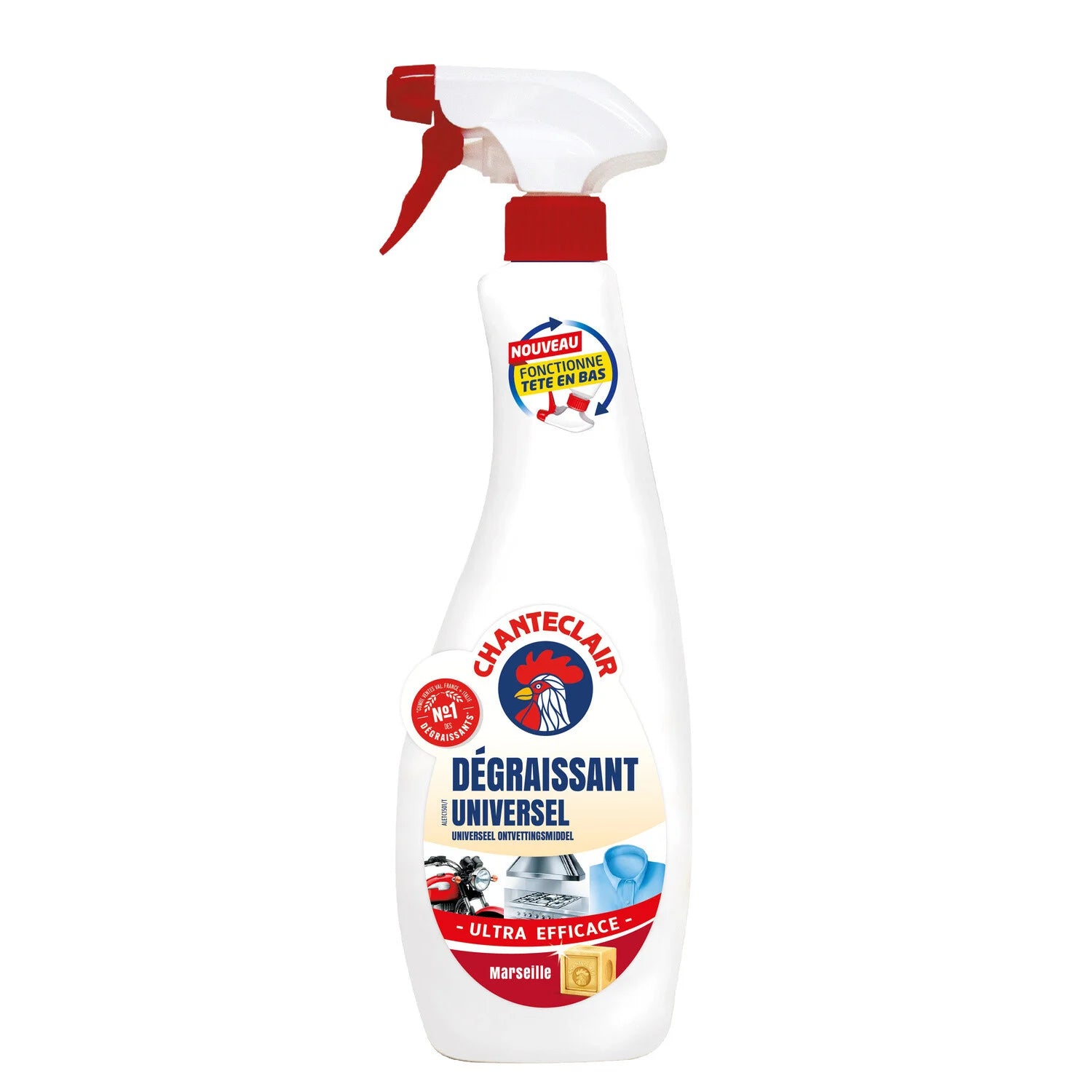 Chanteclair Multipurpose Degreaser Spray With Marseille's Soap 600ML