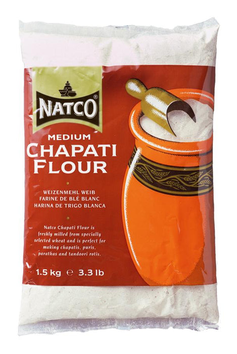 Natco Chapati Flour Med 1.5KG