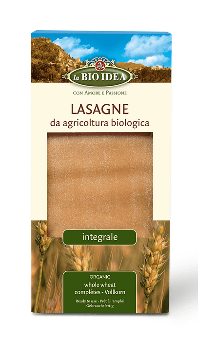 La Bio-Idea Wholewheat Lasagne 250G (Case of 12)
