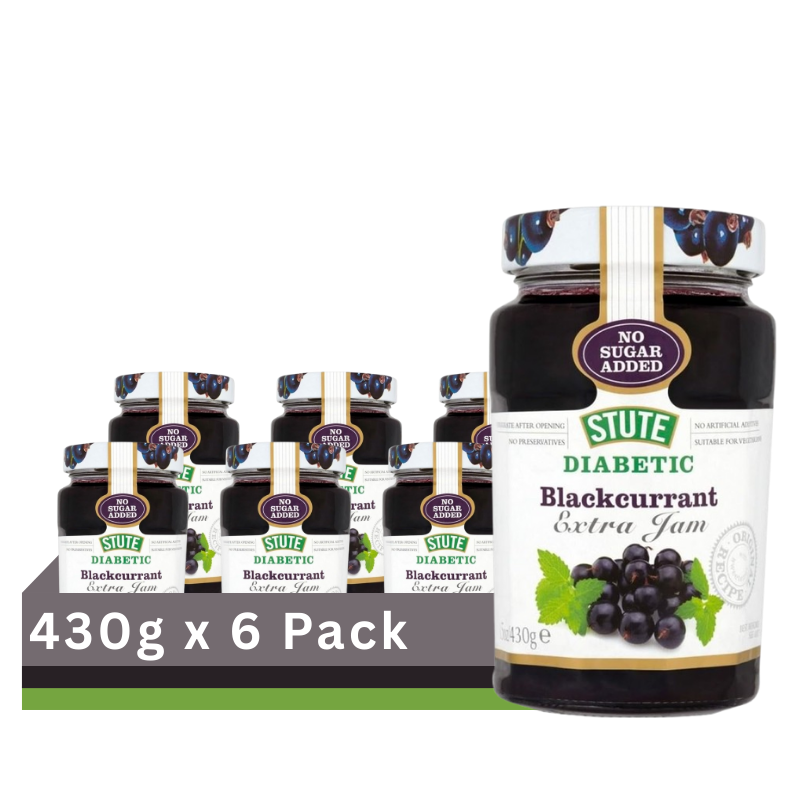 Stute Blackcurrant Jam 430G (Case of 6)