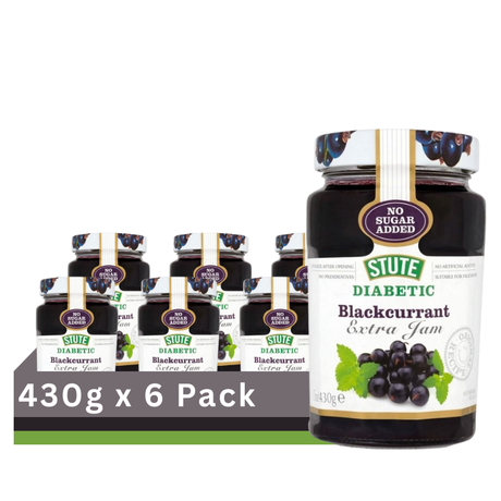 Stute Blackcurrant Jam 430G (Case of 6)