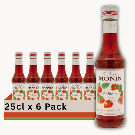 Monin Strawberry Syrup 25Cl (Case of 6)