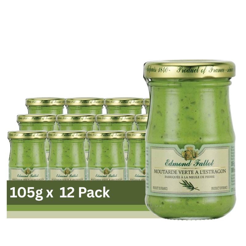 Fallot Dijon Mustard With Tarragon 105G (Case of 12)