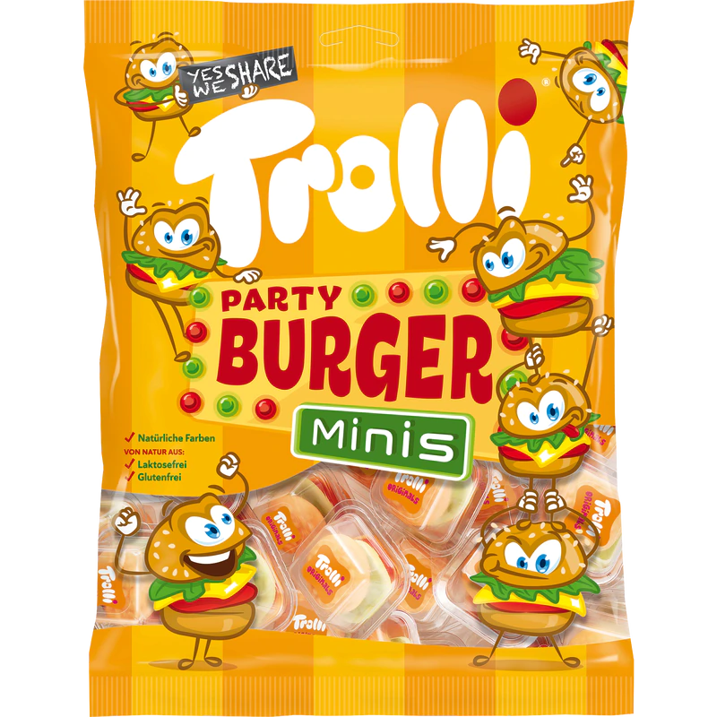 Trolli Mini Burger 170G (Case of 8)