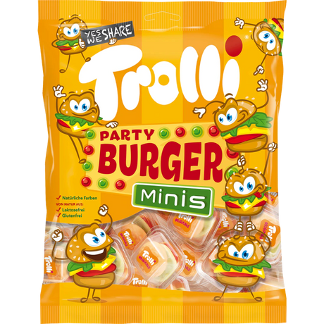 Trolli Mini Burger 170G (Case of 8)