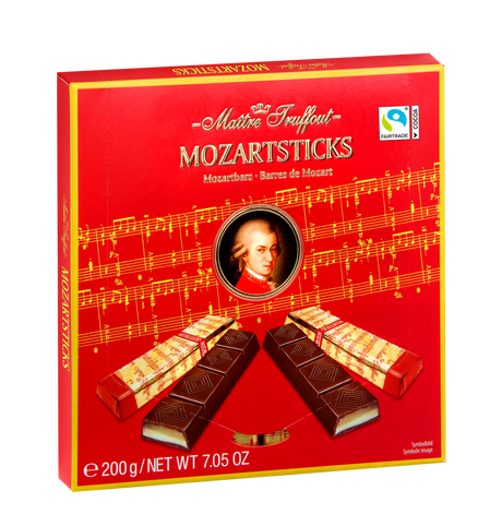 Maître Truffout Mozart Bars 200G (Case of 25)