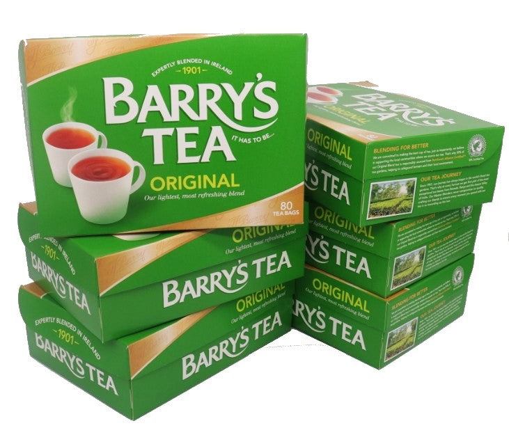 Barrys Irish Breakfast Teabags 80S (250G) (Case of 6)