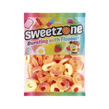 Sweetzone Peach Rings 1KG (Case of 12)