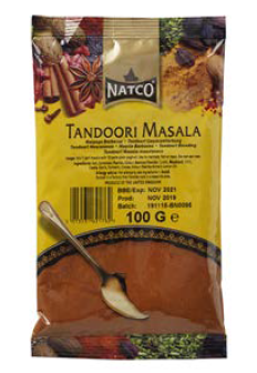 Natco Tandoori Masala 100G (Case of 20)