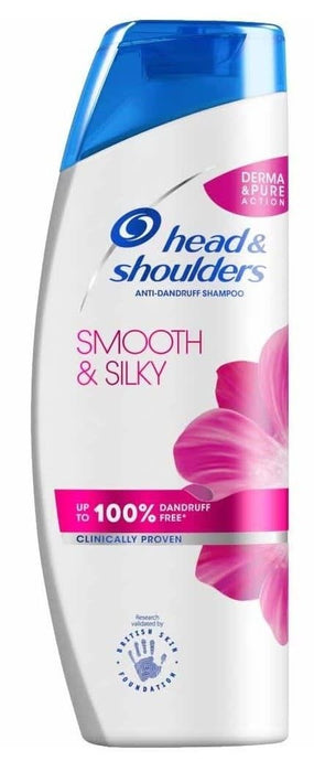 Head & Shoulders Shampoo Smooth & Silky 500ML (Case of 6)